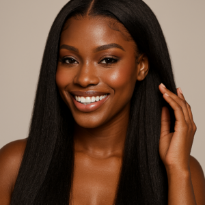Yaki Straight Human Hair 13x6 Lace Front Wig *NEW* CLEAR HD LACE & CLEAN HAIRLINE [LFW19]