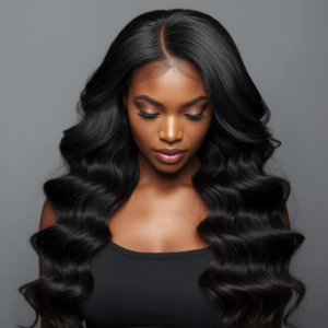 Layered Edge Undetectable Human Hair Body Wave Wig With Baby Hair 13x5 Frontal Wigs [LFW02]
