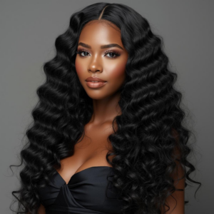 Layered Edge Wig Deep Wave 13x5 Lace Frontal Wig Glueless Virgin Human Hair Wig [LFW05]