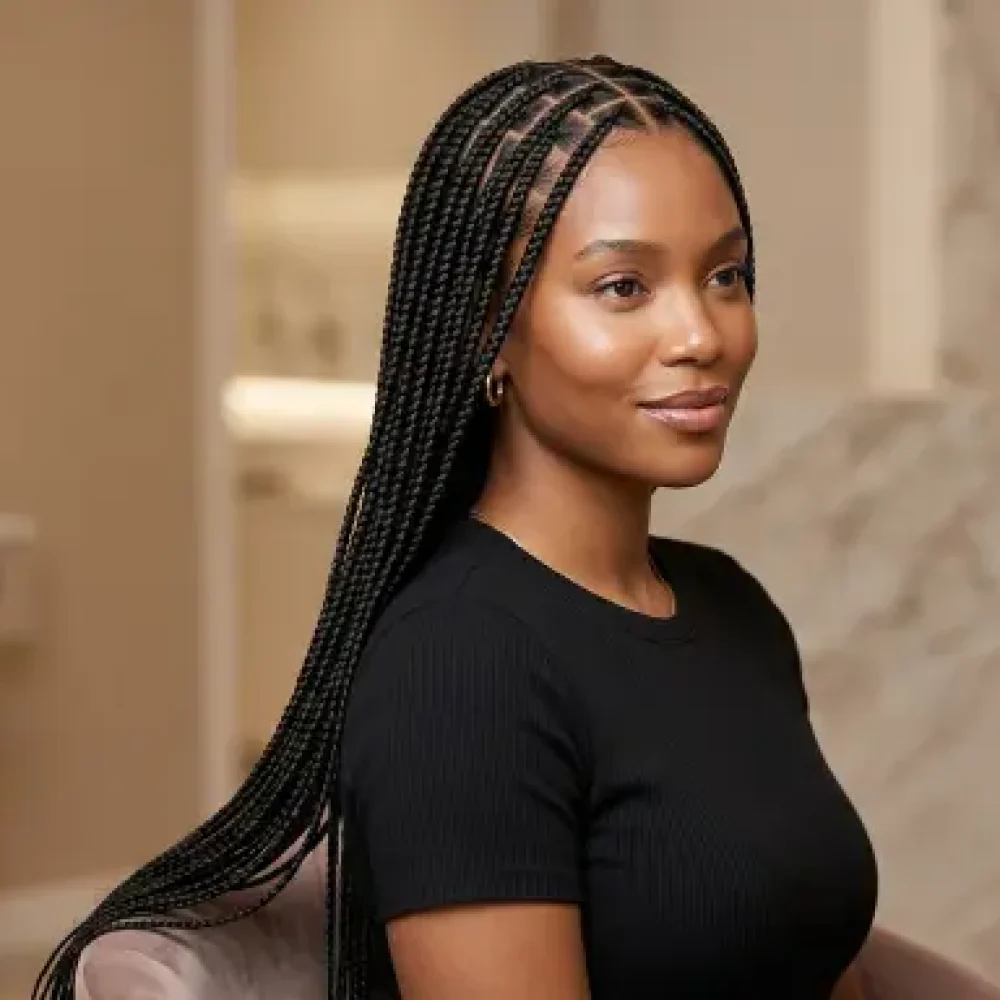 Small box braids
